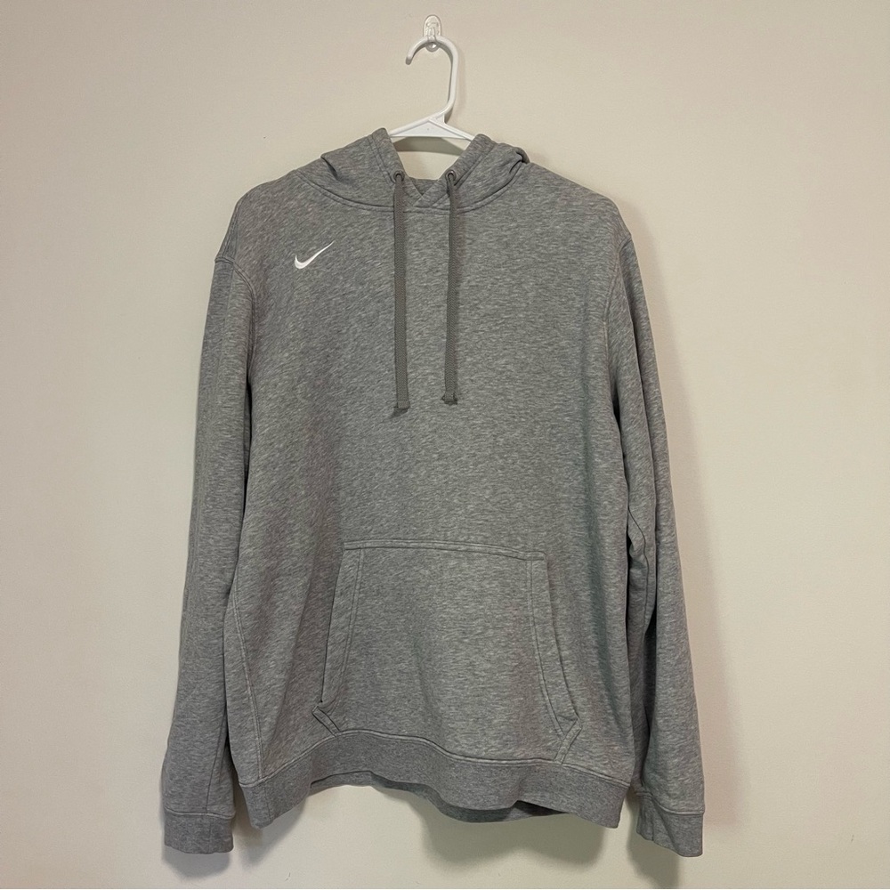 Nike Gray Sweatshirt Classic Pullover Hoodie